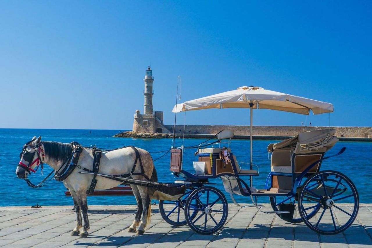 Antigone'S Lux Home 10Mins Walk To Beach, Old Town, City Chania  Екстер'єр фото
