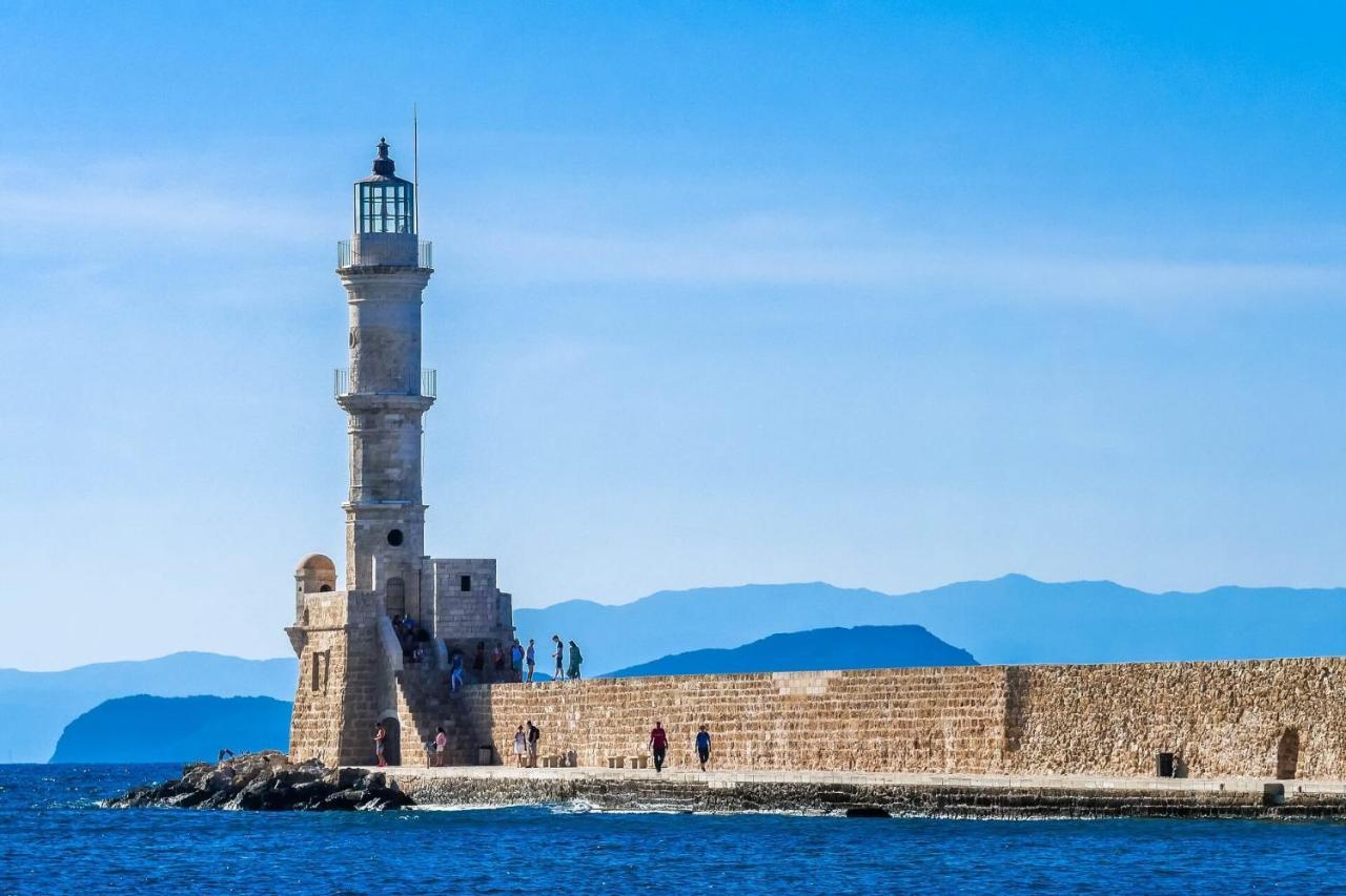 Antigone'S Lux Home 10Mins Walk To Beach, Old Town, City Chania  Екстер'єр фото