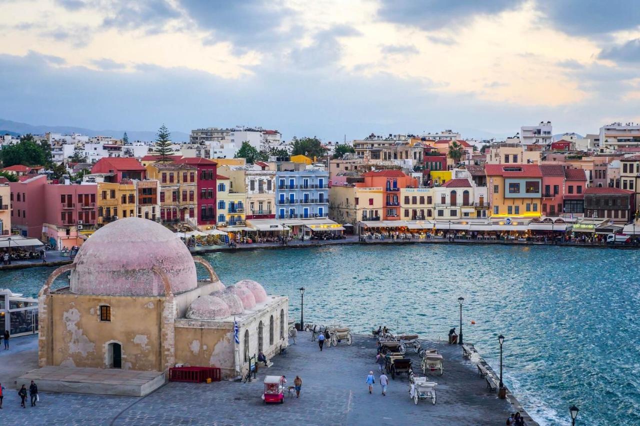 Antigone'S Lux Home 10Mins Walk To Beach, Old Town, City Chania  Екстер'єр фото